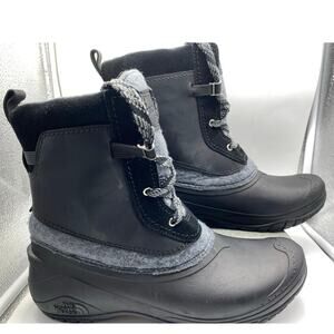 North Face Boots Shellista‎ III Mid Boot Womens 11 Blk Gray Waterproof insulated